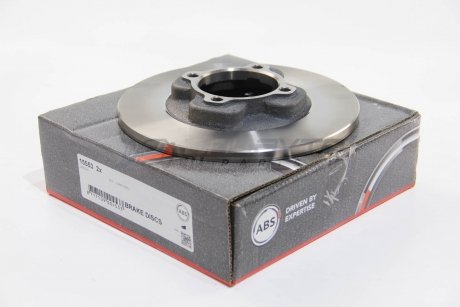 Гальмівний диск перед. Mazda 323 II (227 mm * 11mm) A.B.S. 15553