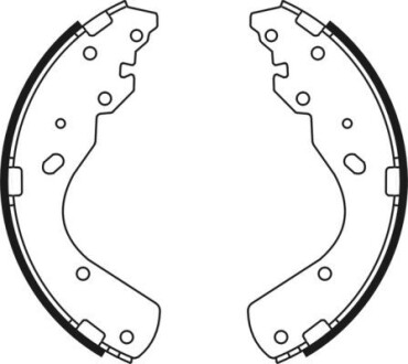 Гальмівні колодки, барабанні ABE C03044ABE