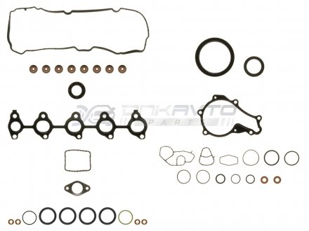 Комплект прокладок Nemo/Bipper 1.4 HDi 08- (повний/без прокладки ГБЦ) AJUSA 51022200