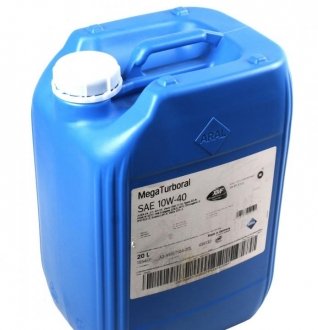 Олива моторна Mega Turboral SAE 10W40 (20 Liter) ARAL AR-15BC45 (фото 1)