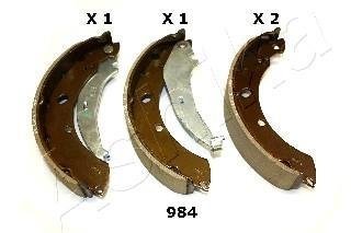 Колодки гальмівні барабанні ASHIKA 55-09-984