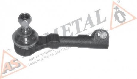 Наконечник рулевой тяги левый RENAULT Kangoo 97-07, Megane 96-03 ASMETAL 17RN5600