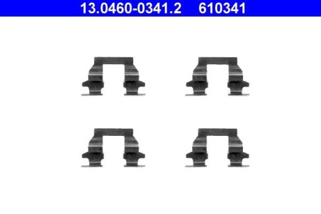 Комплект монтажний колодок ATE 13.0460-0341.2 (фото 1)