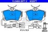 Колодки гальмівні дискові, к-кт ATE 13046028772 (фото 2)