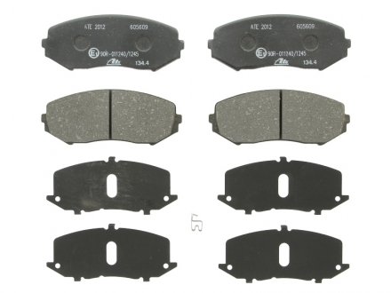 Комплект гальмівних колодок, дискове гальмо ATE 13.04605609.2