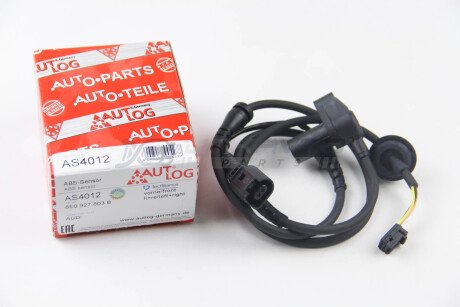 Датчик ABS передній Audi A4 01-08 (1005 мм) AUTLOG AS4012