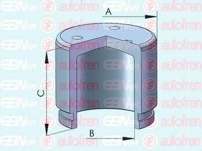 Елементи гальмівного супорта AUTOFREN D025349