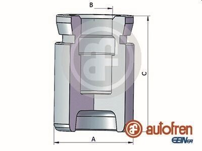 Елементи гальмівного супорта AUTOFREN D0 25370