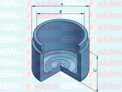 Поршень супорта Mazda 6 02-07 1.8 57*45,55mm AUTOFREN D025421 (фото 1)