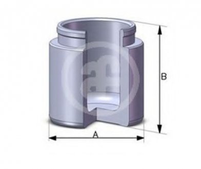 Поршень супорта Colt/Lancer/323/MX-5/Corolla/Rav4 85-14 54*49,5mm AUTOFREN D02552 (фото 1)