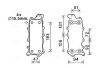 Охолоджувач оливи AVA COOLING MS3685 (фото 1)