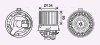 Вентилятор отопителя салона Renault Logan (12-), Sandero (12-) AVA AVA COOLING RT8635 (фото 1)