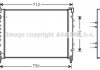 Радиатор охлаждения двигателя Renault Megane I (96-02) MT/AT AC+ AVA COOLING RTA2241 (фото 2)