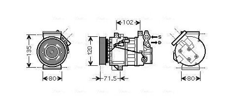 Компресор AVA COOLING RTAK393