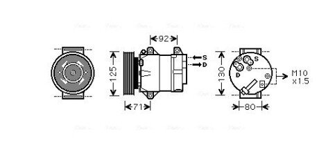 Компресор AVA COOLING RTAK441