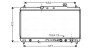 Радиатор охлаждения двигателя Toyota Camry (96-02) 2,2i 3,0i AT/MT AVA AVA COOLING TO2236 (фото 1)