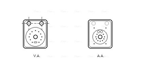 Охолоджувач оливи AVA COOLING VN3093 (фото 1)