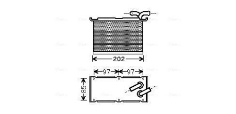 Интеркулер AVA AVA COOLING VN4397