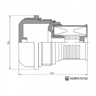 Фільтр АКПП BLUE PRINT ADBP210102