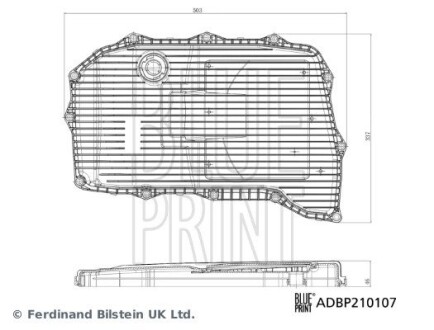 Фільтр АКПП BLUE PRINT ADBP210107