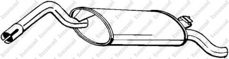 Глушитель задняя часть SKODA Favorit (89-95) (220-649) BOSAL 220649 (фото 1)