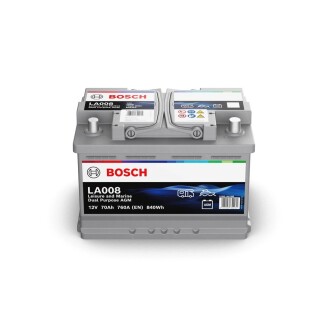 Акумулятор 12В/70/760/20,09кг BOSCH 0 092 LA0 080