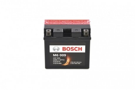 Акумулятор сухозаряджений AGM 5Ah 120А BOSCH 0 092 M60 090 (фото 1)