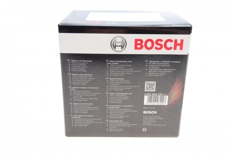 Акумулятор сухозаряджений AGM 12Ah 215А BOSCH 0092M60190 (фото 1)