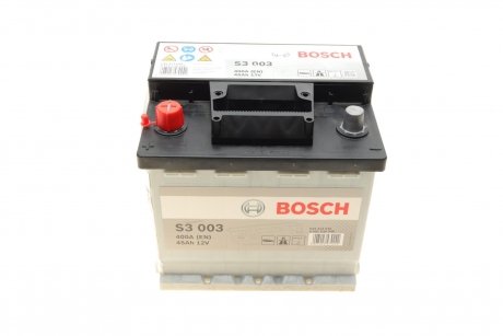 Акумуляторна батарея 12В/45Ач/400А BOSCH 0 092 S30 030