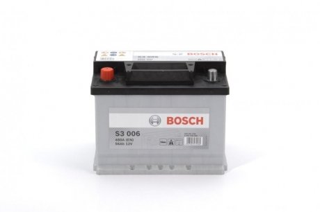 Акумуляторна батарея 12В/56Ач/480А BOSCH 0 092 S30 060