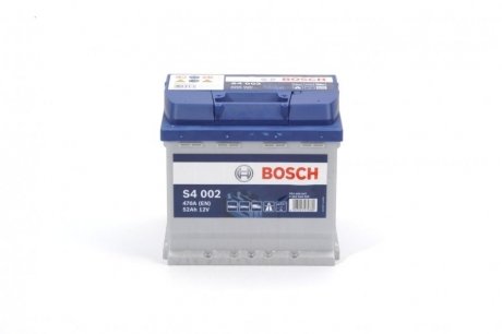 Акумулятор 12В/52Аг/470А/12,16кг BOSCH 0 092 S40 020