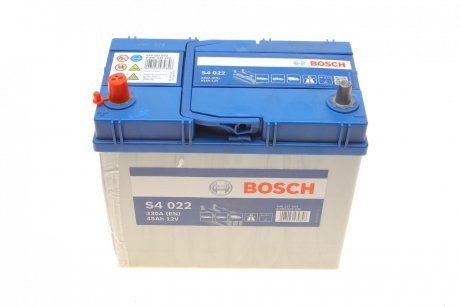 Акумулятор 12В/45Аг/330А/11,43кг BOSCH 0 092 S40 220