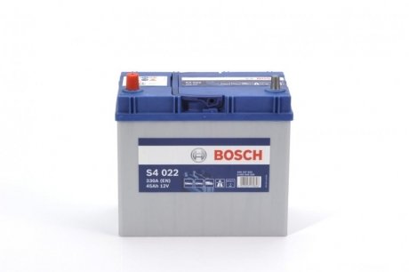 Акумулятор 12В/45Аг/330А/11,43кг BOSCH 0 092 S40 220