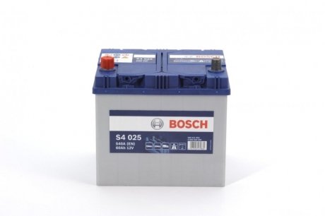 Акумуляторна батарея 12В/60Ач/540А BOSCH 0 092 S40 250