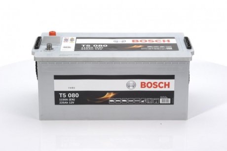 АКБ T5 225 А*ч +/- 1150А BOSCH 0 092 T50 800