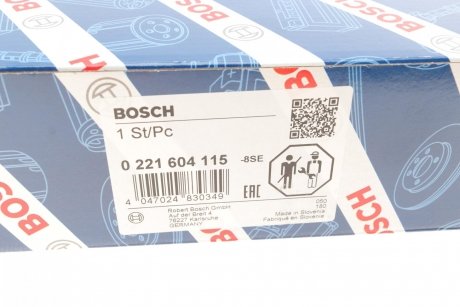 КОТУШКА ЗАПАЛЮВАННЯ BOSCH 0 221 604 115