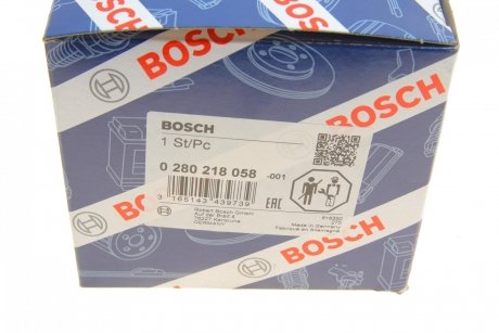 ВИТРАТОМІР ПОВІТРЯ BOSCH 0 280 218 058