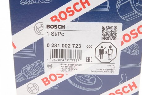 Витратомір повітря BOSCH 0281002723