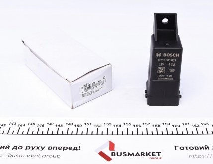 БЛОК ТРИВАЛОСТІ ЗАПАЛЮВ. BOSCH 0 281 003 039