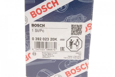 Помпа водяна BOSCH 0 392 023 20K