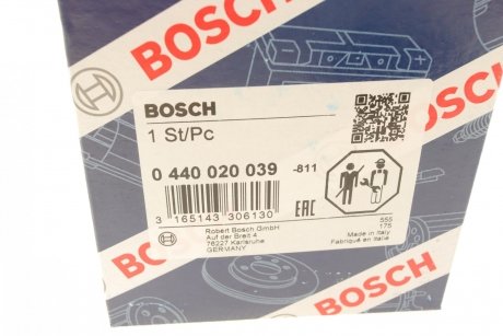 НАСОС ПІДКАЧКИ BOSCH 0 440 020 039