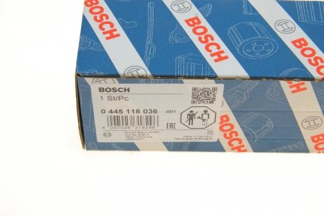 ІНЖЕКТОР, ФОРСУНКА BOSCH 0 445 118 036