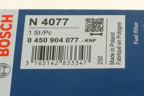 ПАЛИВНИЙ ФІЛЬТР ДИЗ BOSCH 0 450 904 077