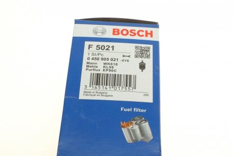 ПАЛИВНИЙ ФІЛЬТР БЕНЗ BOSCH 0 450 905 021