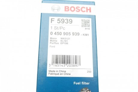 Фильтр топливный BOSCH 0 450 905 939