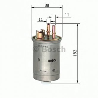 Фильтр топливный 1.9D 01- BOSCH 0 450 906 452 (фото 1)