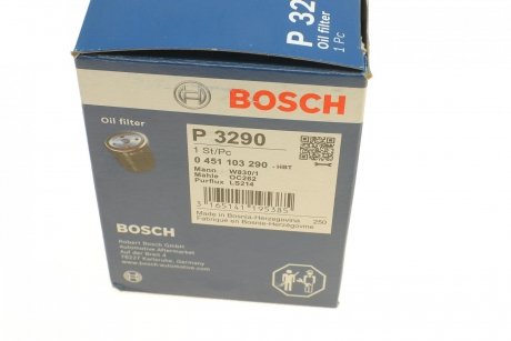 МАСТИЛЬНИЙ ФІЛЬТР BOSCH 0 451 103 290 (фото 1)