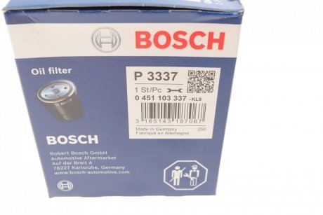 Фильтр масляный BOSCH 0 451 103 337