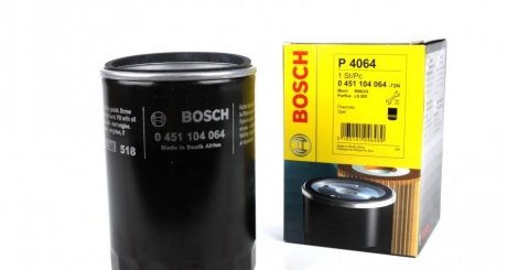 Фильтр масляный BOSCH 0 451 104 064