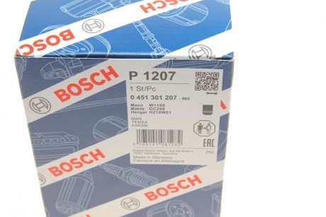 Фільтр масляний BOSCH 0451301207